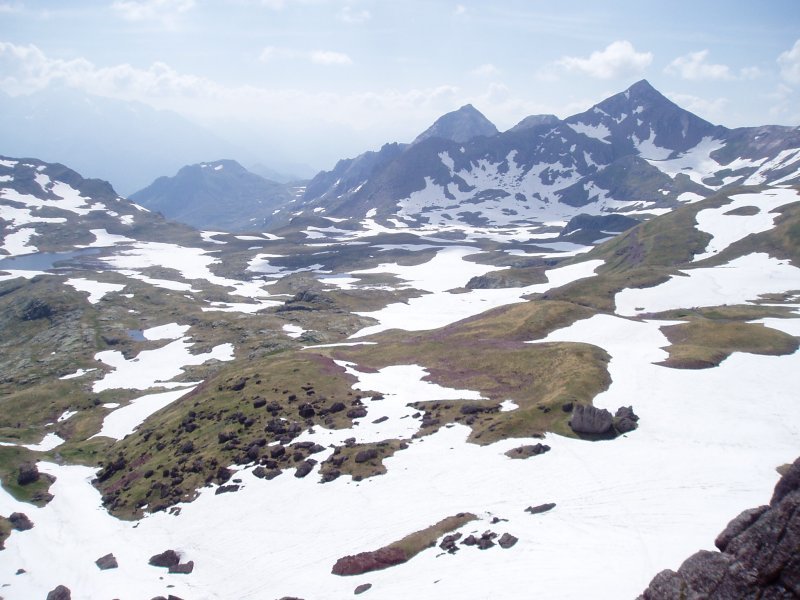 Anayeteko lakuen ikuspegia Rojo lepotik