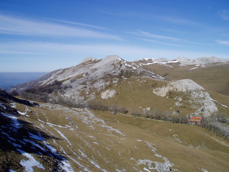 Hego-ekialdetik ikusita