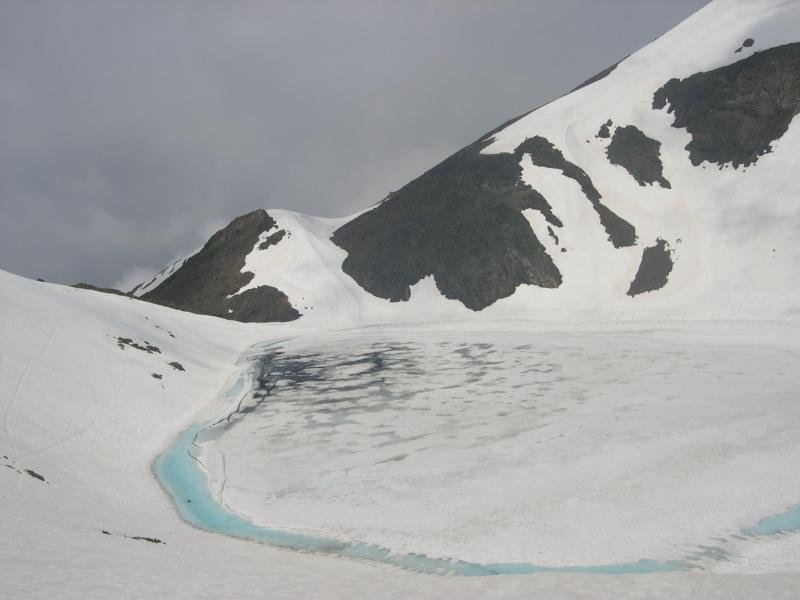 ibon de Tebarray camino de los Infiernos