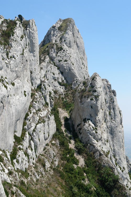 Palomares - Larrasa zeharkaldia: atakako jaitsiera hegoaldera