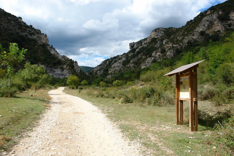 Irantzuko arroilaren sarrera