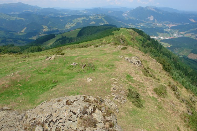 Markina aldeko bizkarra