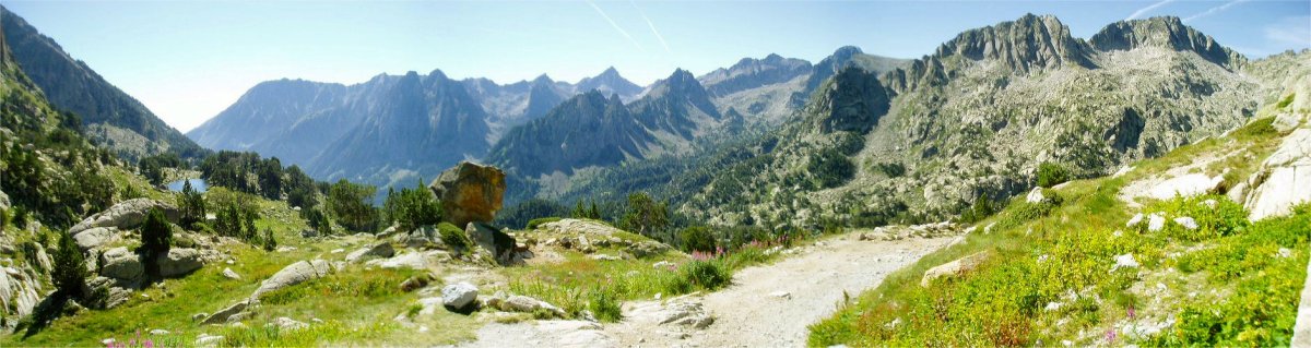 Amitges aterpetik hego-ekialdera ikuspegia