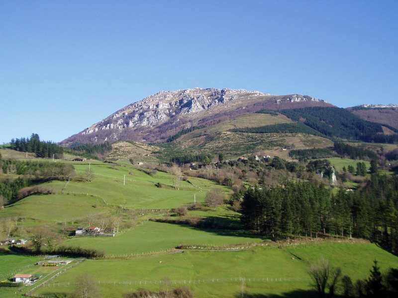 Mendebaldeko isurialdea Bolibartik ikusita