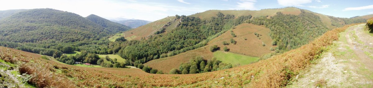 Hego-ekialdetik ikusita