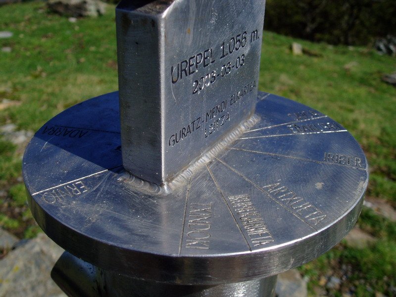 Buzoiaren detaile bat: zenbait mendiren norabideak