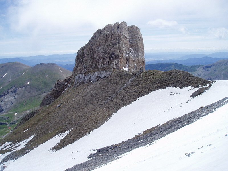 Lecheríneko mailoak ipar-ekialdetik ikusita