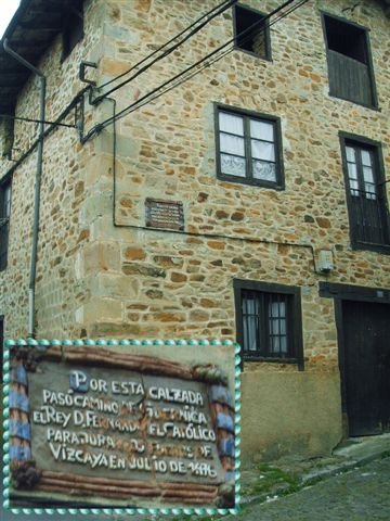 Por esta calzada.....