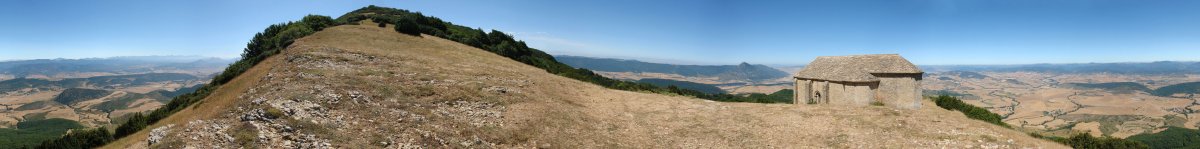 Mendebaldeko bizkarra eta ermita