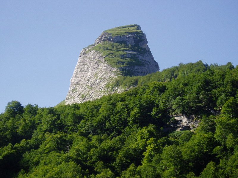 Iparraldetik ikusita, Gourette ingurutik