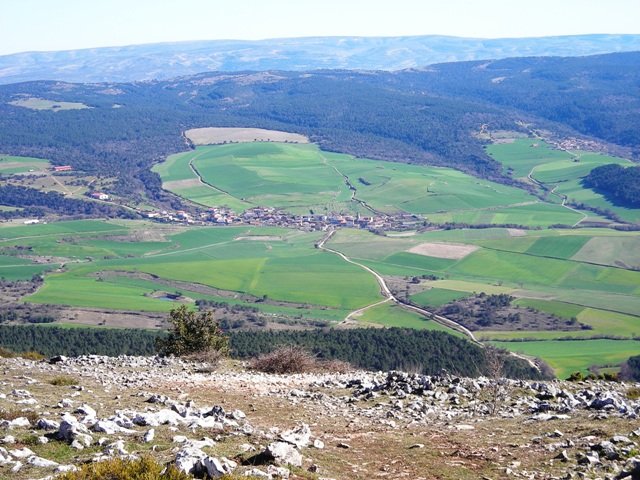 Boveda  herria Recuencorako bidetik