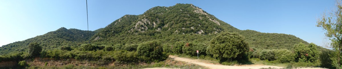 Iparraldeko isurialdea, ohiko igoerabidetik.