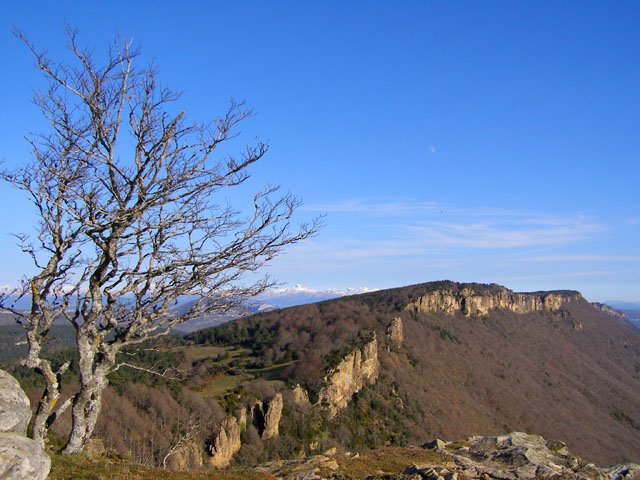 Leire mendilerroa Kastellartik ikusita