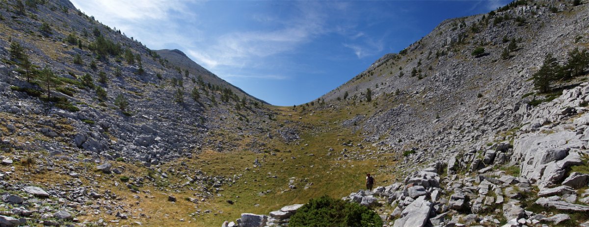 Ezkaurre eta Baines arteko lepoa