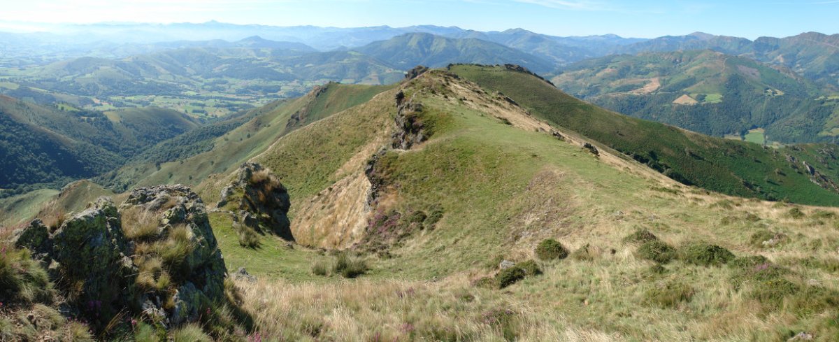 Hegoaldera begira, Hegoaldeko bizkarretik