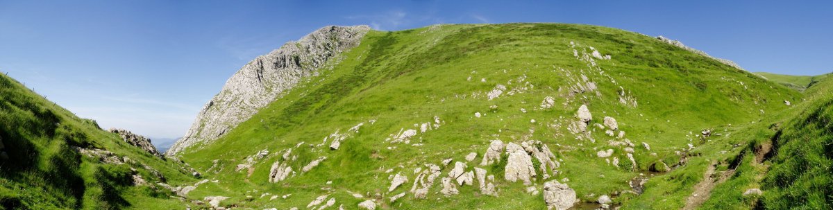 Muitze bailara eta Larraoneren mendebaldeko isurialdea