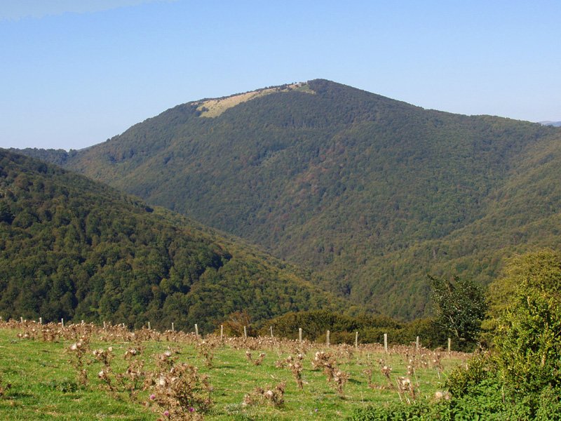 Egietako gain, ekialdetik