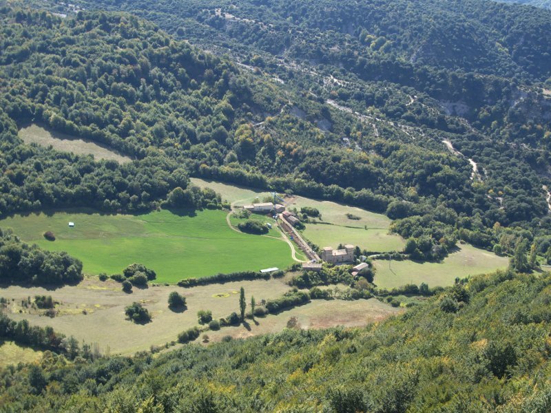 Urrako bailara goitik ikusita