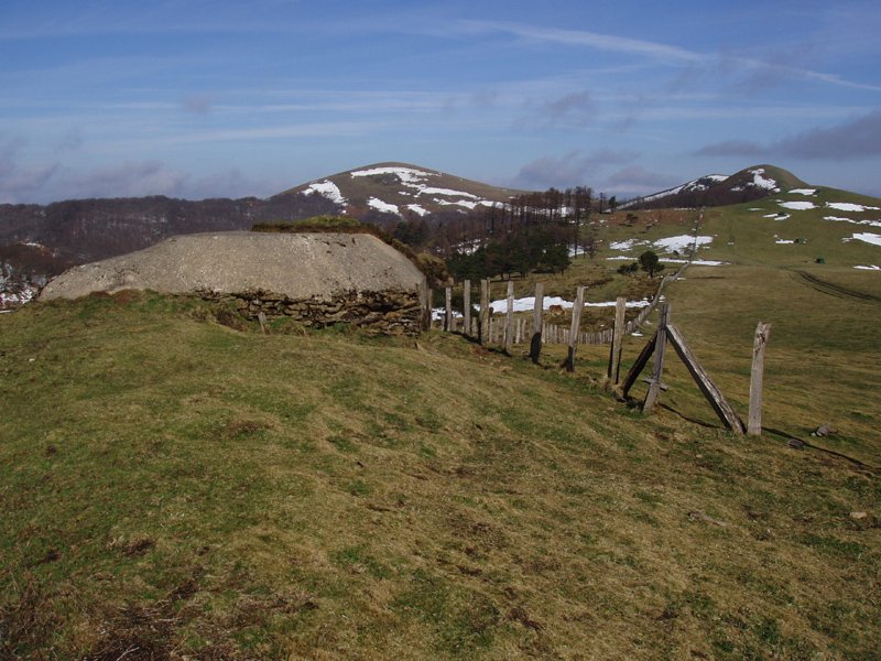 Bunkerra Zauako gailurrean (1184m)