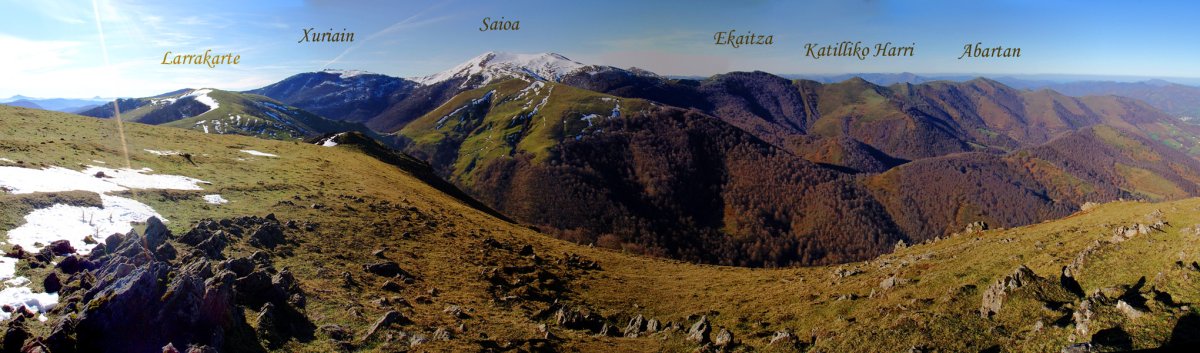 Abartan-Saioa mendikate osoa