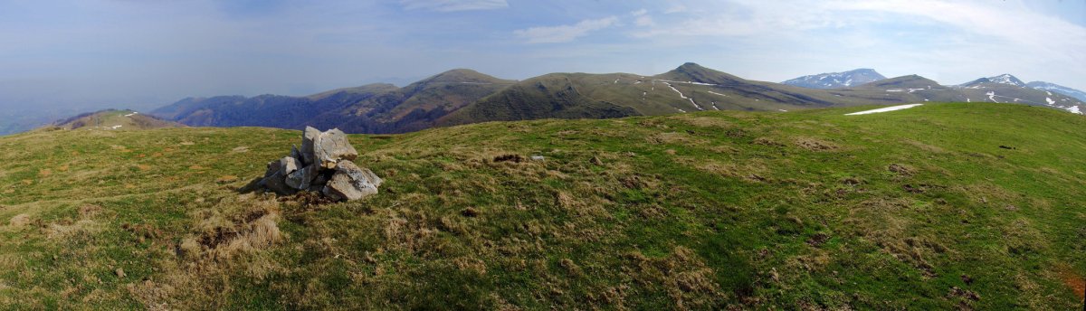 Panorama Beillurtiko gailurretik