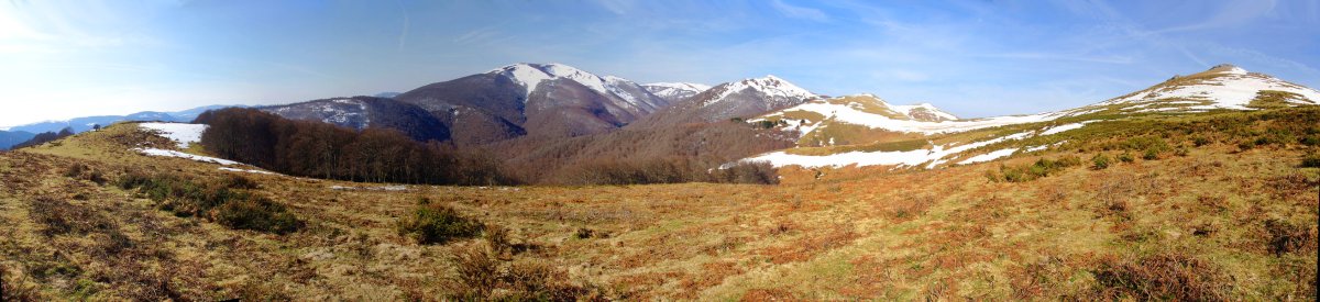 Ortzantzurietatik Urkulurainoko panoramika