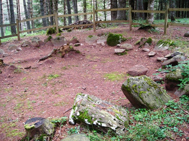 Corona de los Muertos harrespilak