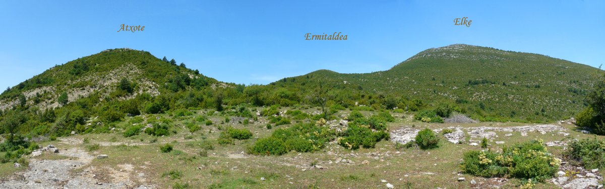 Atxote, Ermitaldea eta Elke Xuskalen bordatik