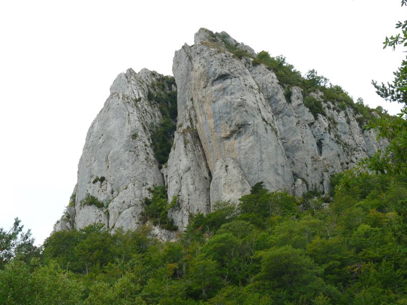 Aritzgaña, ekialdeko muturra