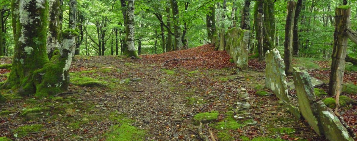 Ezkirin (Añolatz), gailurra