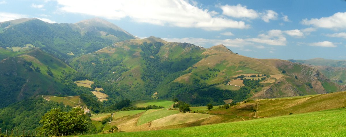 Auza, Elorriko Kaskoa, Urrizpilota eta Trenpeta Ahartzako lepotik