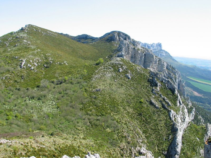 Ikuspegi zabala Eskamelo aldetik