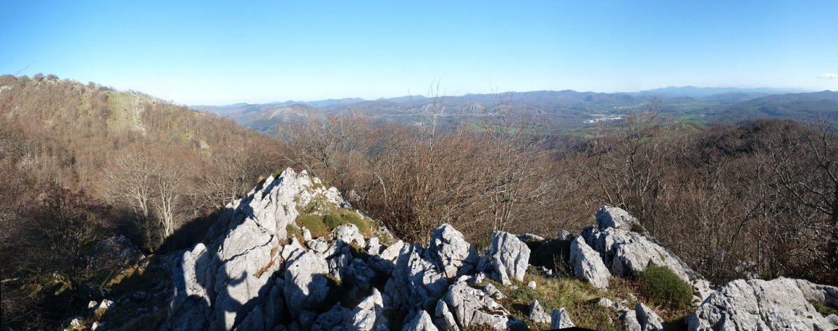 Panorama Txurtxurko gailurretik