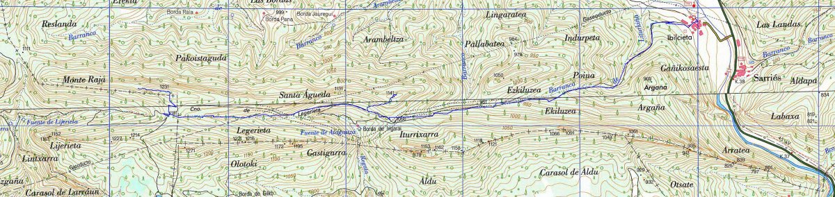 MAPA: Santa Ageda eta Errezlanda 