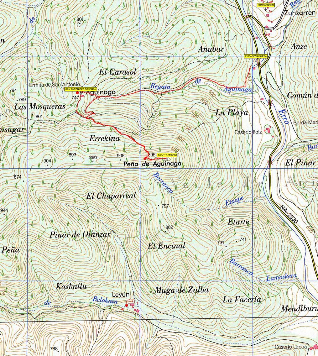 MAPA: Aginagako Harria
