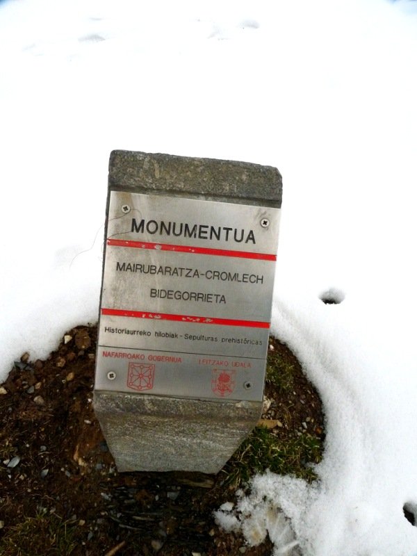 Bidegorrieta, kartel adierazgarria