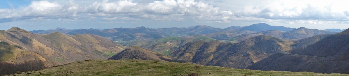 Baztango paisaia zabalak