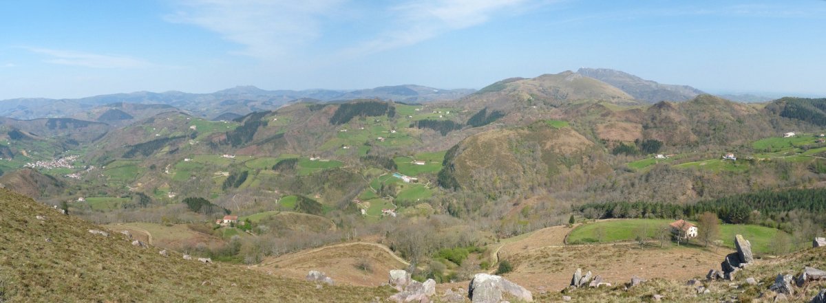 Etxalarreko baserriak Madariko Gaindik