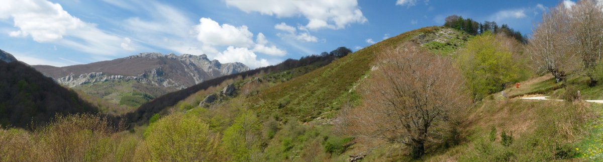 Añabasoko hegiak. Atzean, Aizkorri