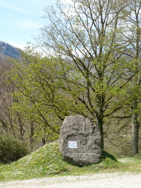 Harri adierazgarria Iramendiko bidean