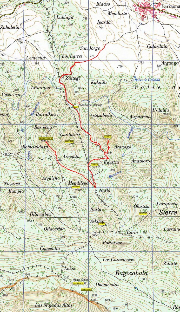 MAPA: Castillo, Armontu/Zulazpe