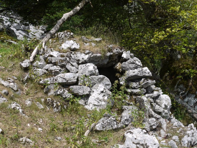 Arkue, tontorraren hegoaldean