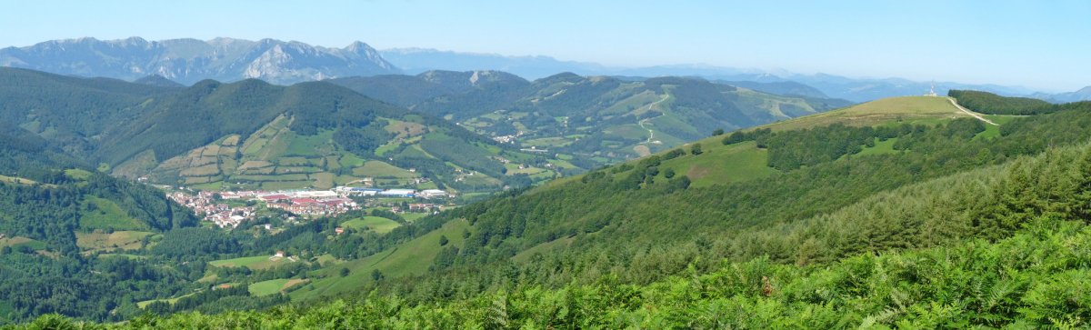 Baztarla, Leitza gainean