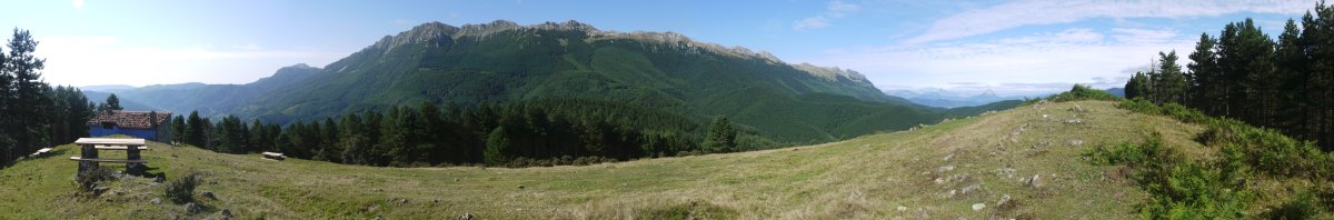 Aizkorri Elortxiki gainetik