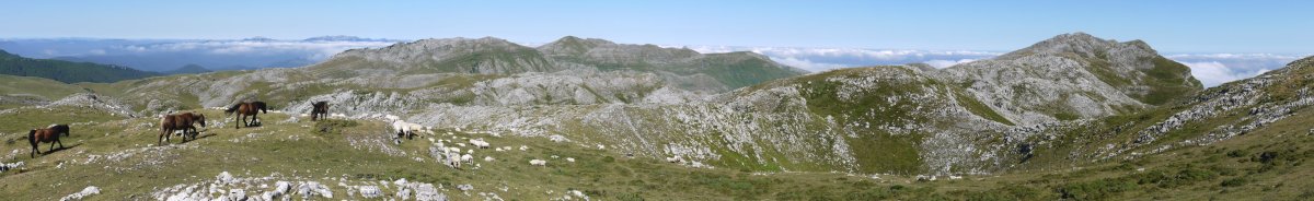 Intzako Dorreko bizkarretik ikusita