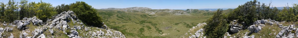 360ºko panoramika Txameniko gainetik