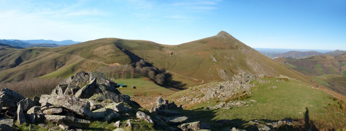 Alkurruntz eta Etsain-Aizkoz Betarteko Harrietako gailurretik