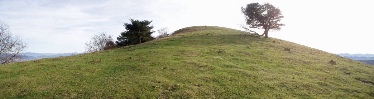 Ganeranen ipar-mendebaldeko bizkarrean gora