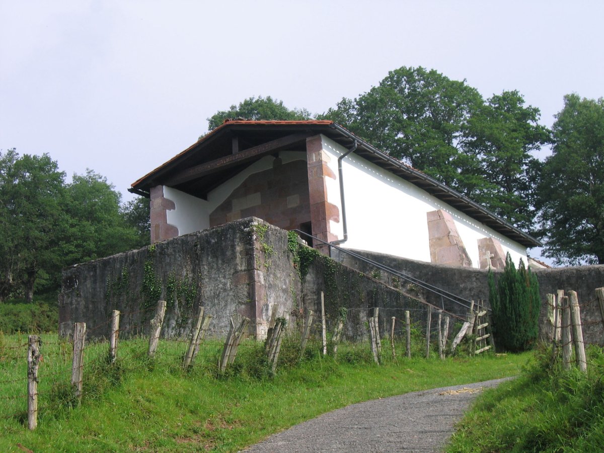 San Fermin ermita Azpilkuetan