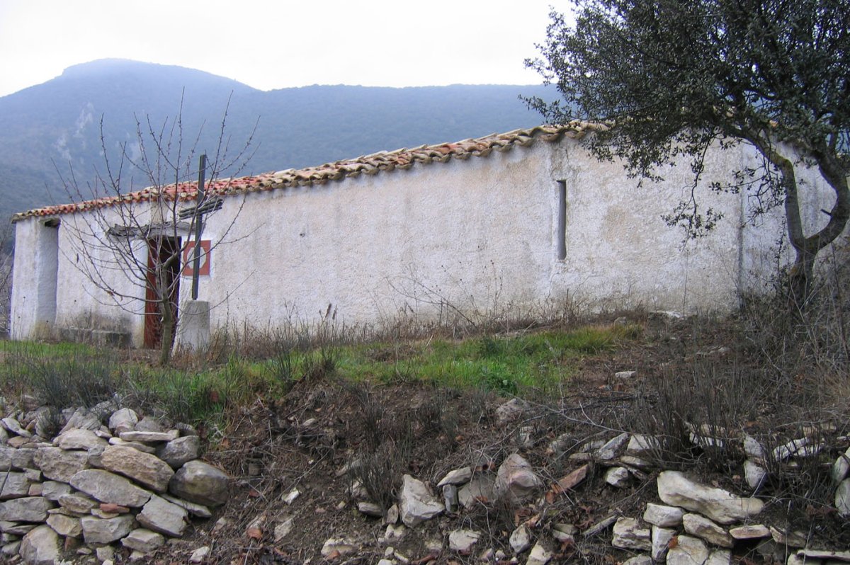 San Cristobal ermita Bidaurretan